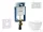 Geberit Kombifix falra szerelhető WC szett, Kielle Oudee Vortex WC soft close ülőkével, Geberit Sigma 30 fényes/matt fehér nyomólappal SANI15CA3190