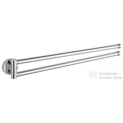   AQUALINE SAMBA dupla törölközőtartó, 450mm, króm (SB121)