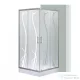 Leziter Spirit BAMBOO 80x80 szögletes zuhanykabin, erősített akril zuhanytálcával SB80A_AKSZ80ZT