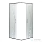 Leziter Spirit BAMBOO 80x80 szögletes zuhanykabin, zuhanytálca nélkül SB80A