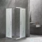Leziter Spirit BAMBOO 80x80 szögletes zuhanykabin, zuhanytálca nélkül SB80A