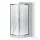 Leziter Spirit BAMBOO 80x80x194 cm íves zuhanykabin, erősített akril zuhanytálcával SB80S_AKI80ZT
