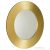 Sapho SUNBEAM keretes tükör, átm:900mm, arany (SB900)