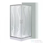 Leziter Spirit BAMBOO 90x90 szögletes zuhanykabin, erősített akril zuhanytálcával SB90A_AKSZ90ZT