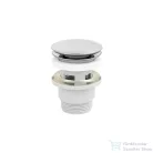 Invena click-clack leeresztő nagy dugóval, ABS, túlfolyós mosdóhoz, króm SC-B1-029-G