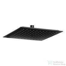   Invena SVART 25x25 cm-es műanyag fejzuhany,matt fekete SC-D1-076-S