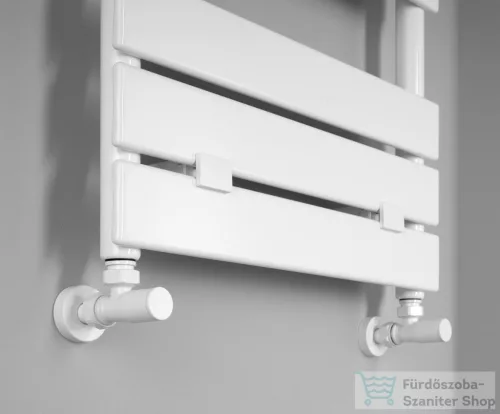 Aqualine C-SART radiátor szelep, fehér SC237W