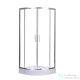 Leziter Spirit Clear 80x80x194 cm íves zuhanykabin zuhanytálcával SC80S_AKI80ZT