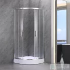 Leziter Spirit Clear 80x80x194 cm íves zuhanykabin zuhanytálcával SC80S_AKI80ZT