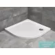 Radaway Delos A 90x90 íves zuhanytálca ST 90 zuhanyszifonnal SDA0909-01