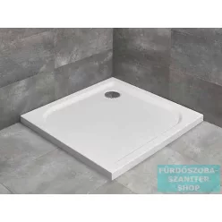   Radaway Delos C 100x100 szögletes zuhanytálca ST 90 zuhanyszifonnal SDC1010-01