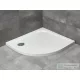 Radaway Delos E 90x80 íves aszimmetrikus zuhanytálca ST 90 zuhanyszifonnal jobbos SDE8090-01R