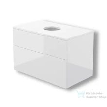   Deante PRIZMA Mosdótartó szekrény pulttal 80x52x47 cm, fényes fehér SDI_6B81