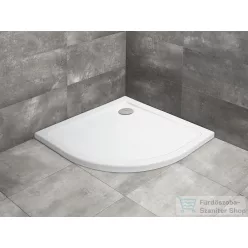   Radaway Doros Stone A 90x90 íves zuhanytálca fehér SDRA9090-01-04S