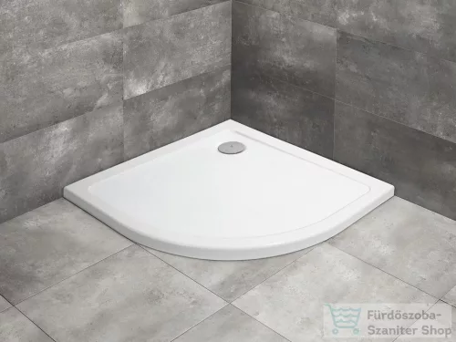Radaway Doros Stone A 90x90 íves zuhanytálca fehér SDRA9090-01-04S