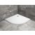 Radaway Doros Stone A 90x90 íves zuhanytálca fehér SDRA9090-01-04S