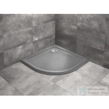   Radaway Doros Stone A 90x90 íves zuhanytálca antracit SDRA9090-01-64S