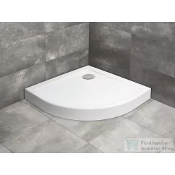   Radaway Doros Stone A 90x90 íves zuhanytálca előlappal fehér SDRA9090-05-04S
