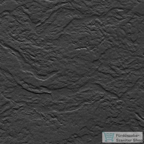 Radaway Doros Stone A 90x90 íves zuhanytálca előlappal antracit SDRA9090-05-64S