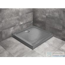   Radaway Doros Stone C 90x90 zuhanytálca előlappal antracit SDRC9090-05-64S