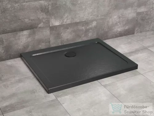 Radaway Doros Stone D 100x90 zuhanytálca, fekete SDRD1090-01-54S