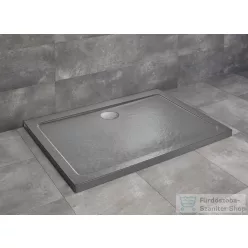   Radaway Doros Stone D 90x80 zuhanytálca antracit SDRD9080-01-64S