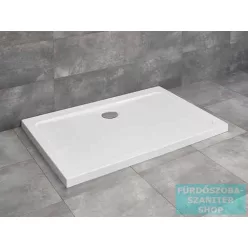   Radaway Doros D 90x80 szögletes zuhanytálca ST 90 zuhanyszifonnal SDRD9080-01