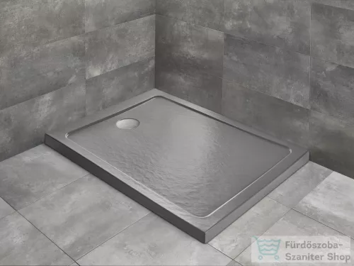 Radaway Doros Stone F 100x80 zuhanytálca antracit SDRF1080-01-64S