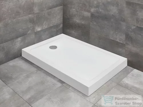 Radaway Doros Stone F 100x80 zuhanytálca előlappal fehér SDRFP1080-05-04S