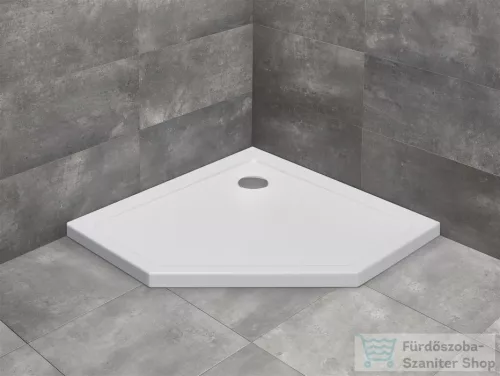 Radaway Doros PT 100x100 ötszögletű zuhanytálca szifonnal SDRPT1010-01
