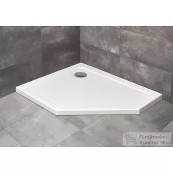   Radaway Doros PT E 100x80 ötszögletű zuhanytálca szifonnal balos SDRPT1080-01L