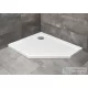 Radaway Doros PT E 100x80 ötszögletű zuhanytálca szifonnal balos SDRPT1080-01L