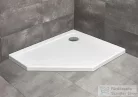Radaway Doros PT E 100x80 ötszögletű zuhanytálca szifonnal jobbos SDRPT1080-01R
