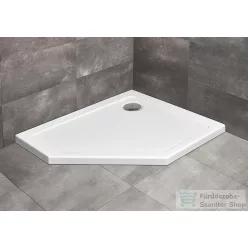   Radaway Doros PT E 100x80 ötszögletű zuhanytálca szifonnal jobbos SDRPT1080-01R