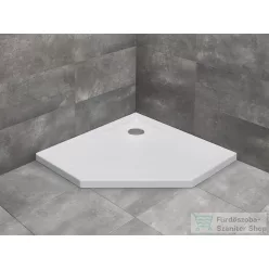   Radaway Doros PT 80x80 ötszögletű zuhanytálca szifonnal SDRPT8080-01