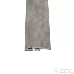   Leziter Vinyl SPC padló szintkiegyenlítő Serona kőhatású homokszürke 2400x45x8 mm SER-KE