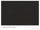 Schock Element D-100S konyhai mosogatótálca Schock Plutos konyhai csapteleppel, CRISTALITE® Nero 780 x 500 mm, gránit kompozit, fekete SETED100SPNERO
