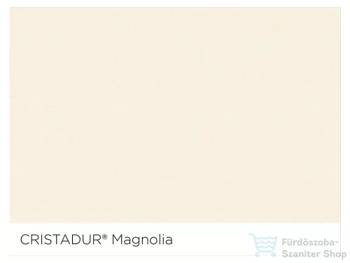 Schock KAIA N-100L konyhai mosogatótálca Schock Epos konyhai csapteleppel kihúzható fejjel, CRISTADUR® Magnolia 556x446 mm, krémfehér SETKN100LEEXMAGN