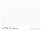 Schock NEMO N-100 konyhai mosogatótálca CRISTALITE® Alpina 570 x 510 mm, gránit kompozit, Schock Epos konyhai csapteleppel, fehér SETNN100EEXALPI