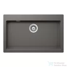Schock MONO N-100XL konyhai mosogatótálca Schock Epos konyhai csapteleppel kihúzható fejjel, CRISTADUR® Silverstone 790x500 mm, sötétszürke SETSN100XLEEXSILV