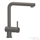 Schock MONO N-100XL konyhai mosogatótálca Schock Epos konyhai csapteleppel kihúzható fejjel, CRISTADUR® Silverstone 790x500 mm, sötétszürke SETSN100XLEEXSILV
