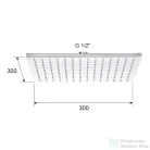 Sapho Fejzuhany, 300x300mm, arany (SF317)