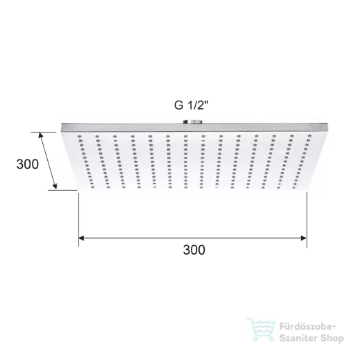 Sapho Fejzuhany, 300x300mm, arany (SF317)