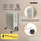 Leziter Norde 11 tagos olajradiátor 1000W/1500W/2500W SH-29-11