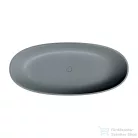 Omnires SHELL M+ 175x78 cm-es szabadon álló kád, matt szürke SHELL175WWAG