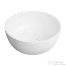 OMNIRES SHELL M+ 35 cm-es pultra ültethető mosdó leeresztő nélkül, matt fehér SHELL350UNBM