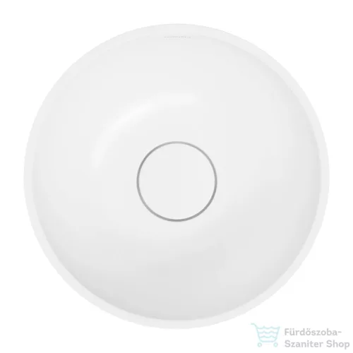 OMNIRES SHELL M+ 35 cm-es pultra ültethető mosdó leeresztő nélkül, matt fehér SHELL350UNBM
