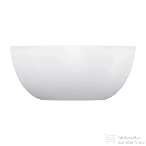 OMNIRES SHELL M+ 35 cm-es pultra ültethető mosdó leeresztő nélkül, matt fehér SHELL350UNBM