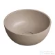 OMNIRES SHELL M+ 35 cm-es pultra ültethető mosdó leeresztő nélkül, matt dune beige SHELL350UNDB