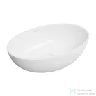 OMNIRES SHELL M+ 50x32 cm-es pultra ültethető mosdó leeresztő nélkül, matt fehér SHELL500UNBM